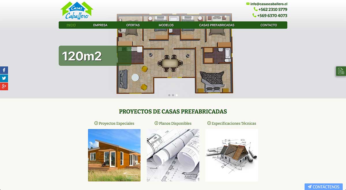 SEO Casas Prefabricadas en Chile